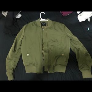 Olive green jacket